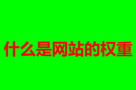 什么是網站的權重【廣州網站優(yōu)化】